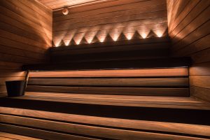 Termo apses šarms saunā